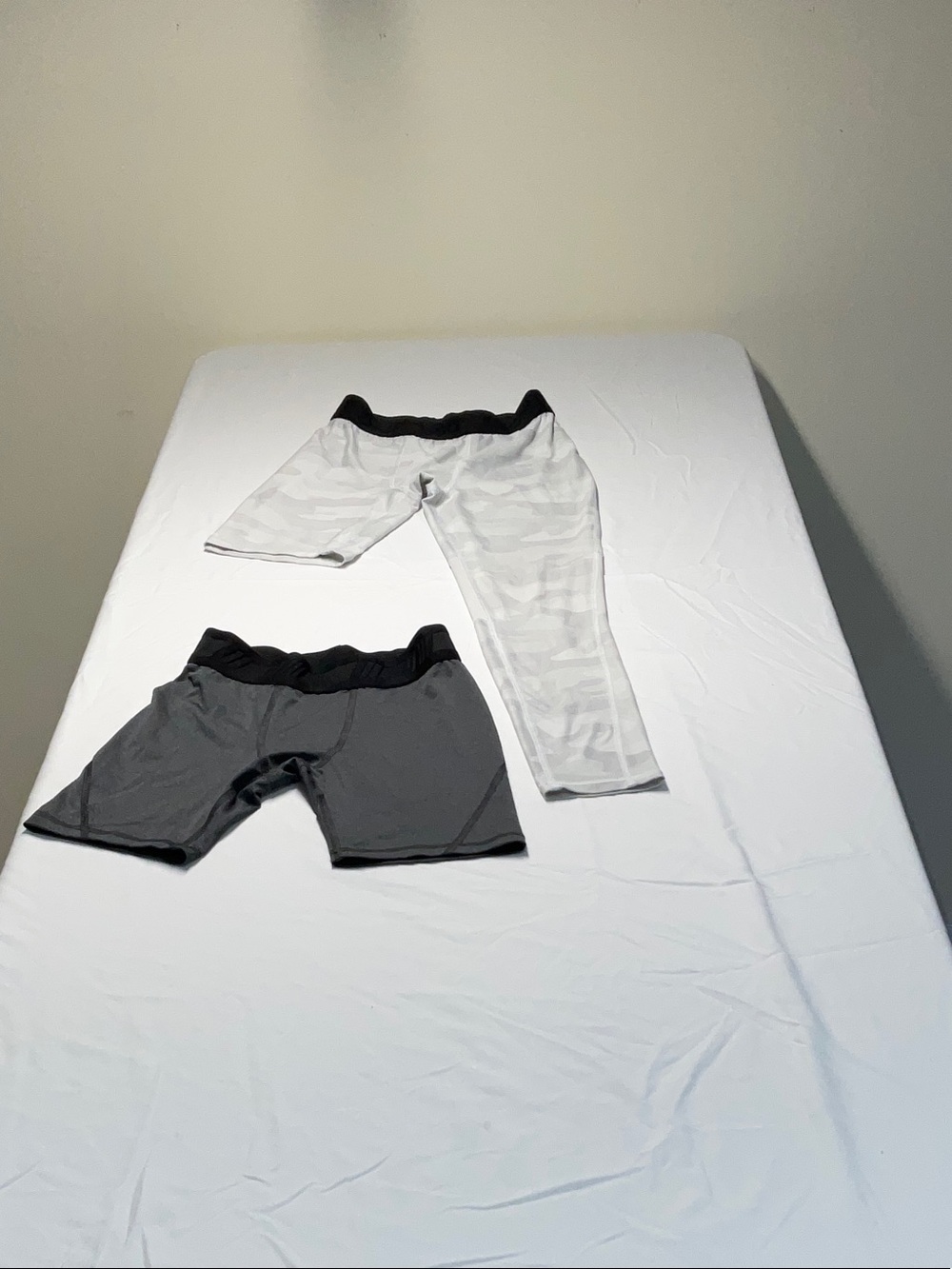 DSG Kids 2-Pack Active Bottoms in Gray & White Camo